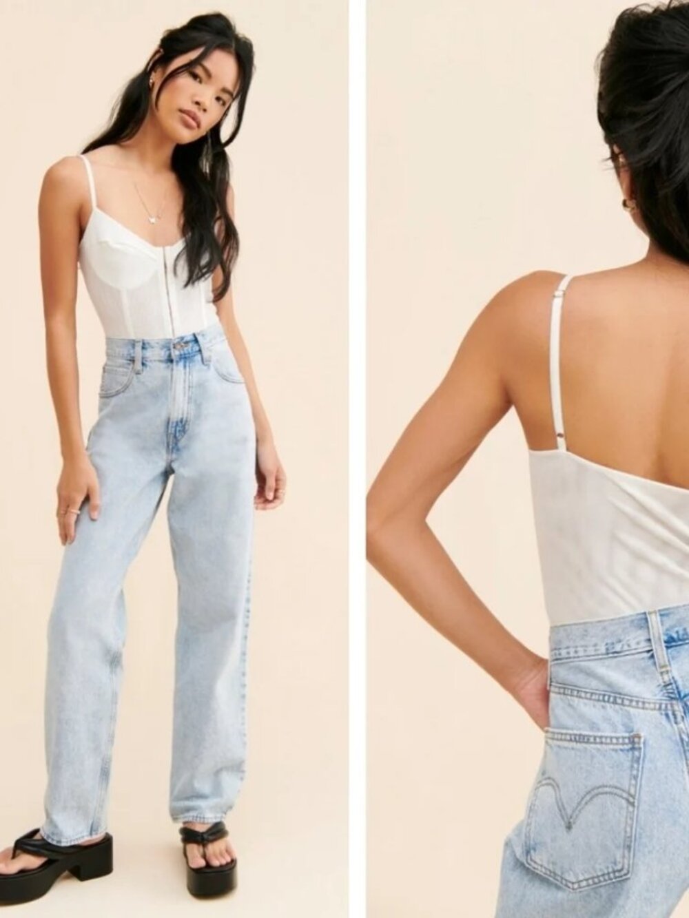 NWOT Free People Intimately Night Rhythm Corset Bodysuit size- LARGE